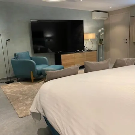 Au 63, Loft Luxueux Avec Salle Detente, Bureau & Jacuzzi Theux