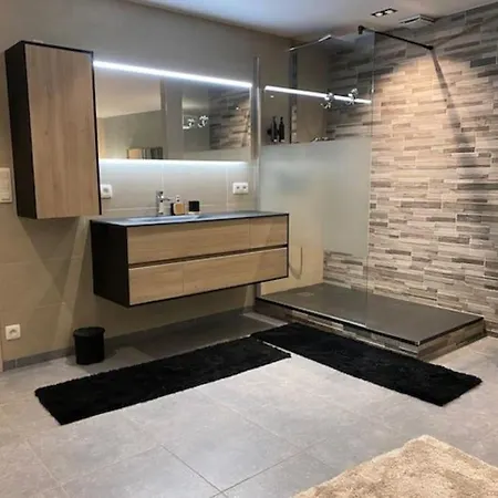 Au 63, Loft Luxueux Avec Salle Detente, Bureau & Jacuzzi Appartement Theux